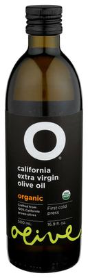 O Olive Oil 100 Percent Organic Extra Virgin Olive Oil, 16.9 Fluid Ounce -- 6 per case.