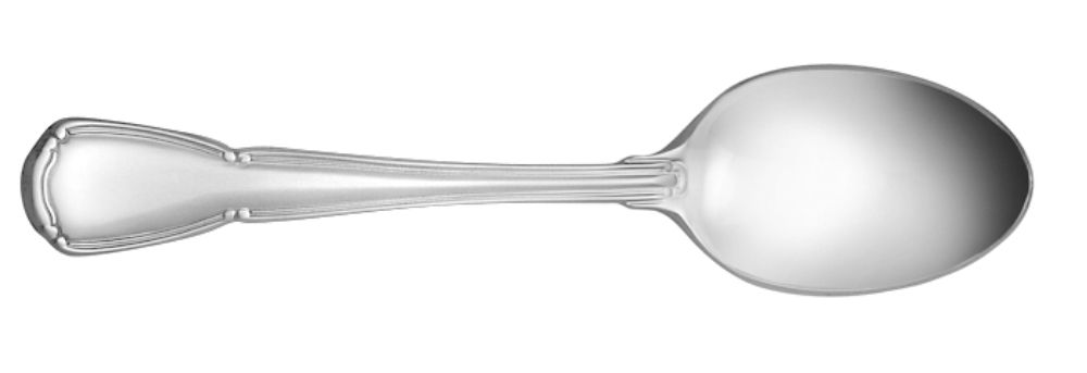World Tableware Inc International Collection Baroque Stainless Steel Demitasse Spoon -- 12 Per Case