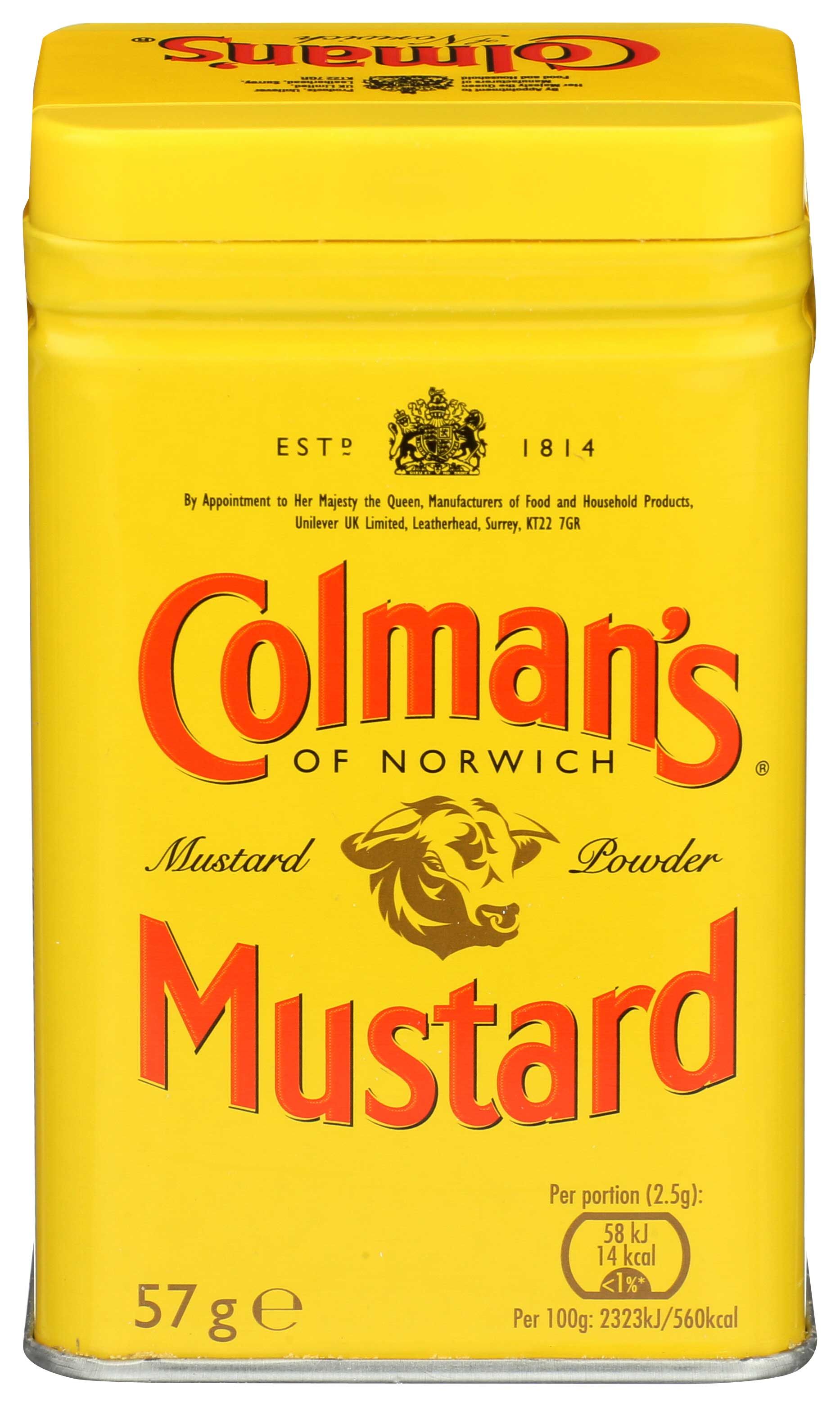 Colman's Dry Mustard, 2 Ounce -- 12 Per Case
