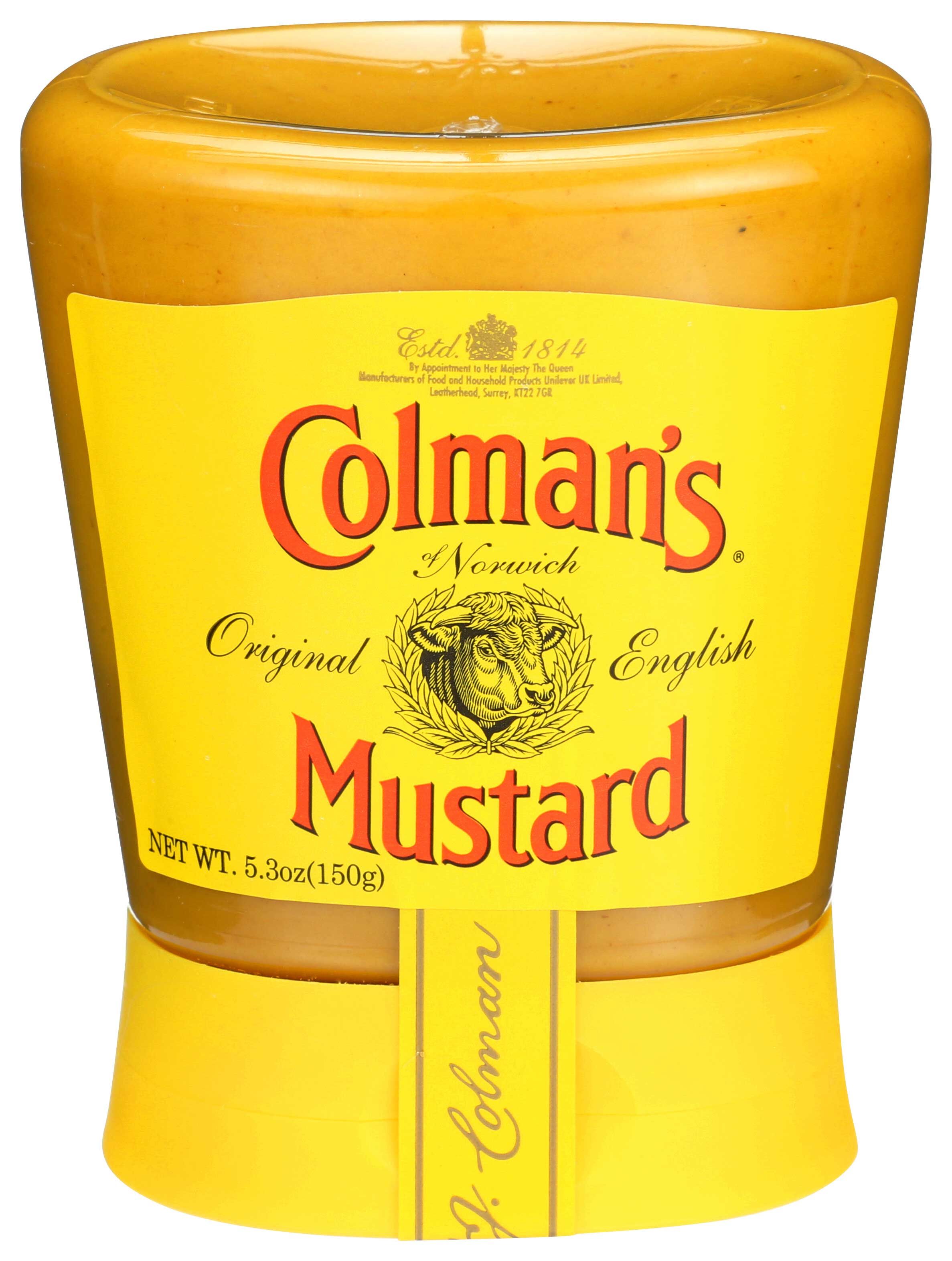 Colman's Original English Squeezy Mustard, 5.3 Ounce -- 6 Per Case