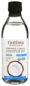 Nutiva Liquid Coconut Oil, 16 Ounce -- 6 per case