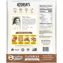 Atorias Whole Grain and Flax Lavash Flatbread, 5 sheets per pack -- 10 packs per case