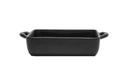 Vertex Porcelain Black Square Baking Dish -- 24 per case.
