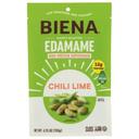 Biena Snacks Chili Lime Crispy Roasted Edamame, 4.75 Ounce - 8 per case
