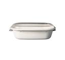 Kitch 24/7 Rectangle Clear Lid for 38 or 48 Ounce Bowl -- 200 per case