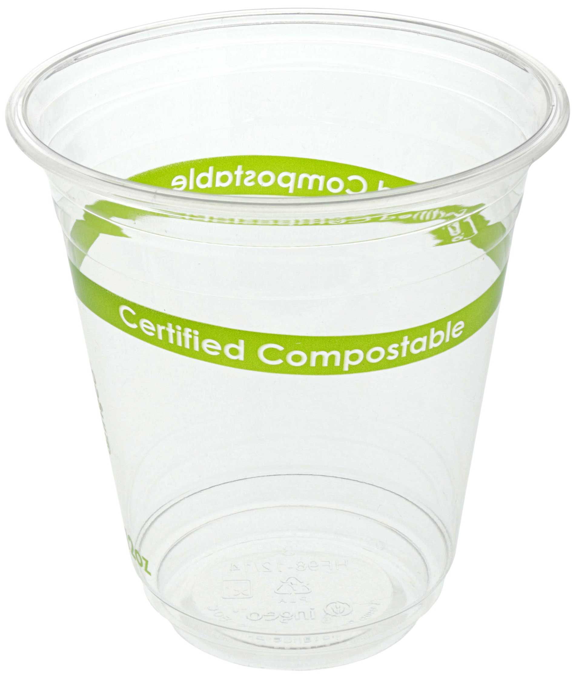 Primeware Clear Pla Compostable Cup, 12 Ounce -- 1000 Per Case