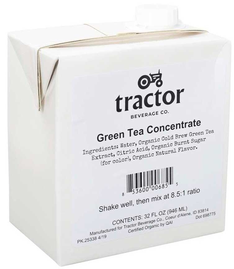 Tractor Green Tea Concentrate, 32 Ounce -- 12 per case