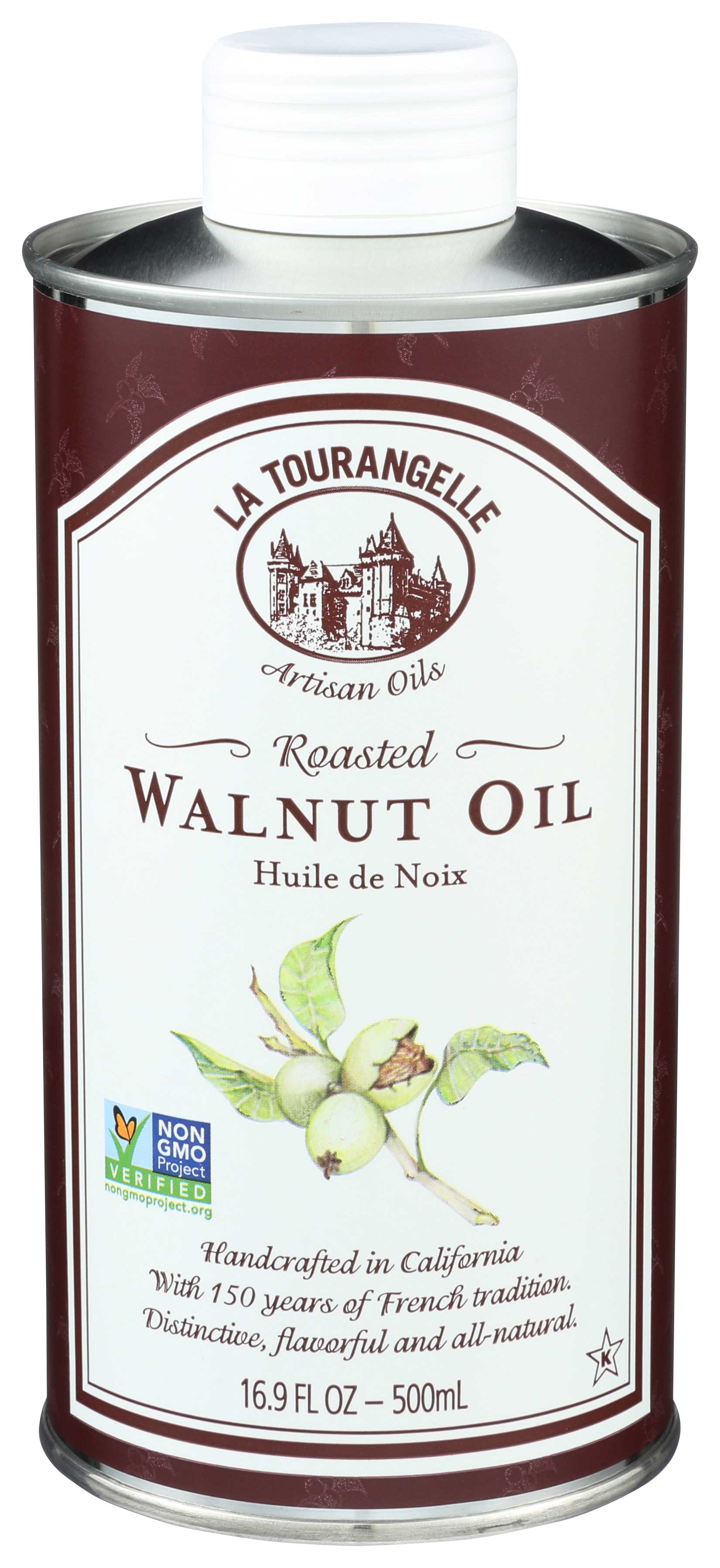 La Tourangelle Roasted Walnut Oil, 500 Milliliter -- 6 per case.