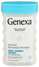 Genexa Heartburn Fix Organic Berry and Vanilla Flavor Chewable Tablet - 72 count per pack