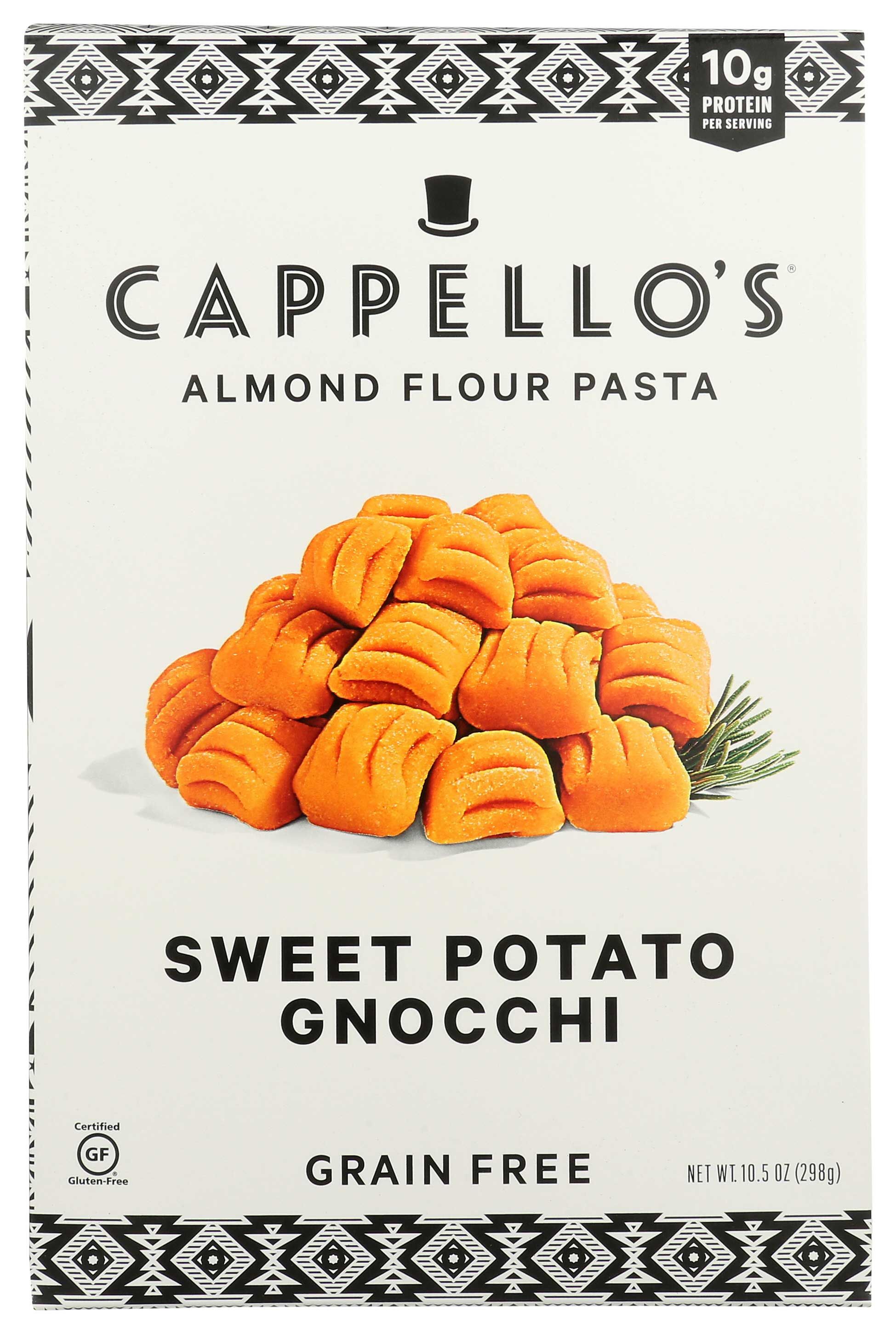 Cappello's Grain Free Sweet Potato Gnocchi, 10.5 Ounce -- 6 Per Case