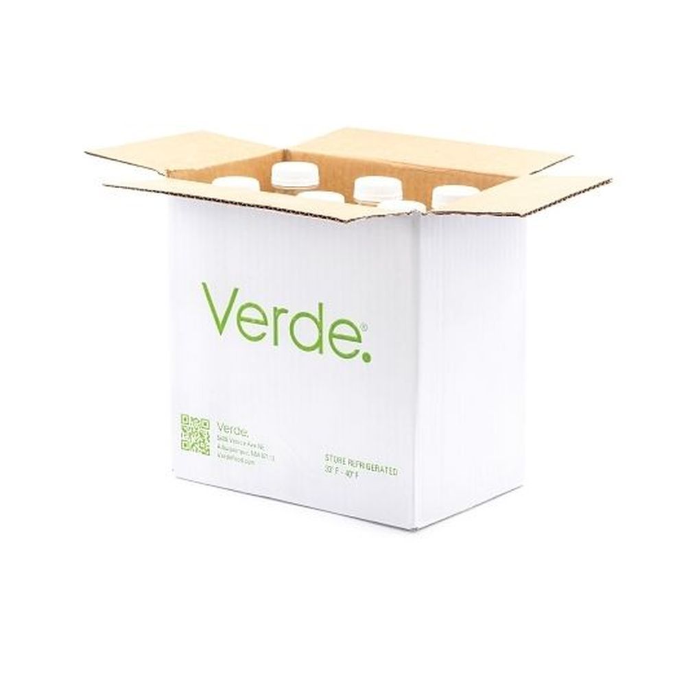 Verde 100 Percent Cold Pressed Red Grapefruit Juice, 33.8 Ounce -- 6 Per Case