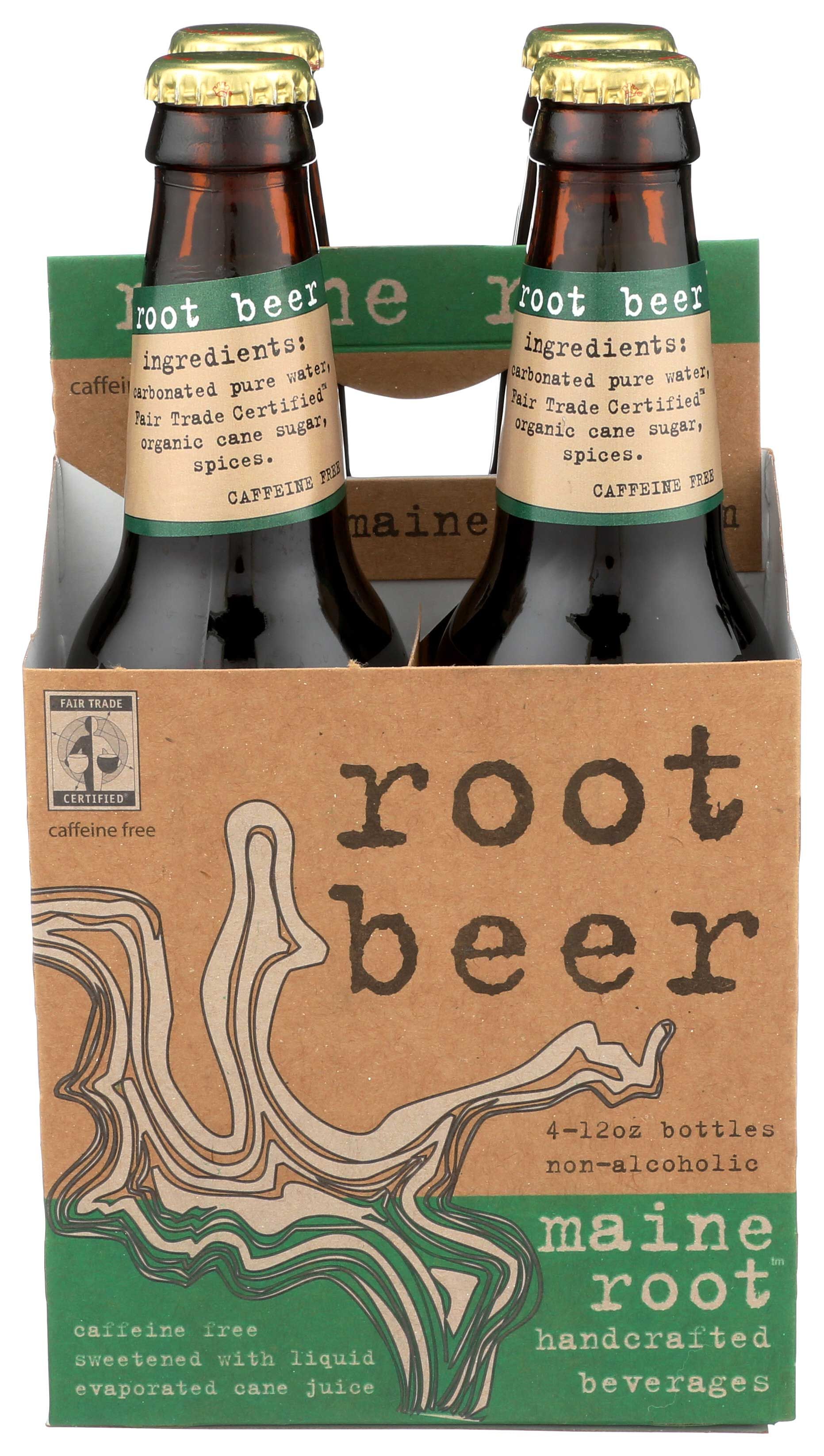 Maine Root Root Beer Soda, 12 Ounce -- 24 Per Case