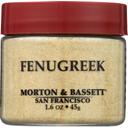 Morton and Bassett Fenugreek Seasoning, 1.6 Ounce -- 3 per case