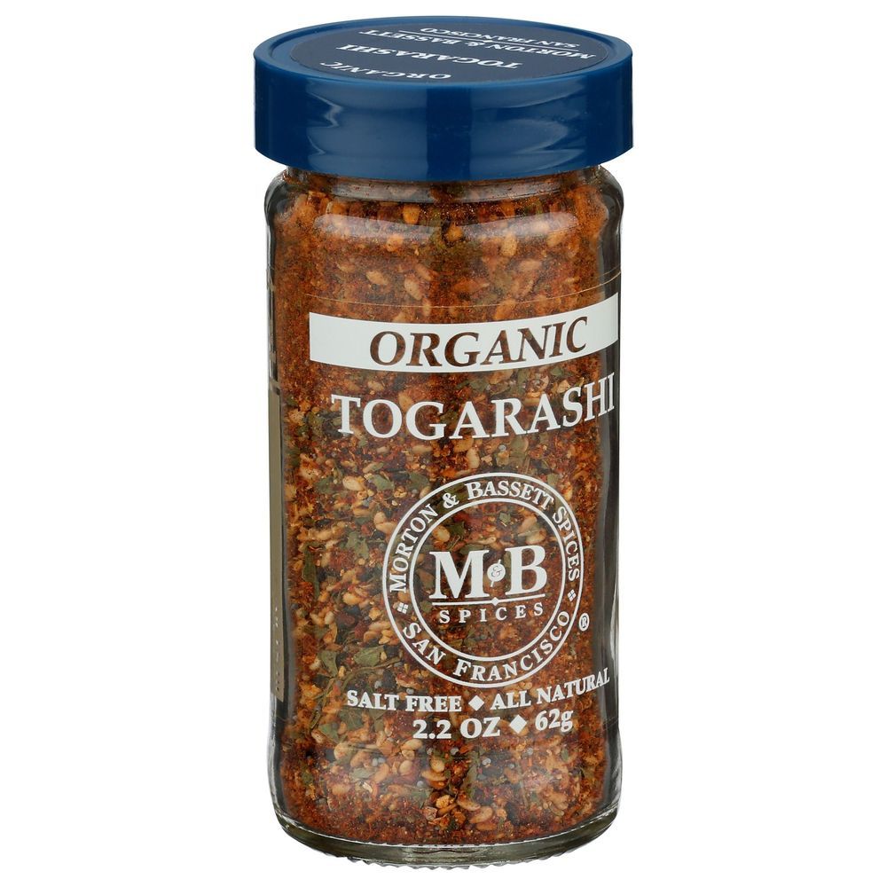 Morton & Bassett Organic Togarashi Seasoning, 2.2 Ounce -- 3 Per Case