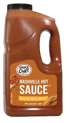Sauce Craft Nashville Hot Sauce, 0.5 Gallon -- 4 Per Case