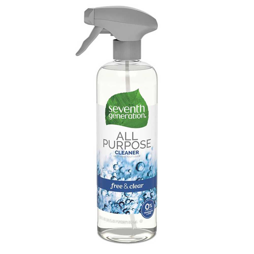 Seventh Generation All Purpose Cleaner, Free And Clear, 23 Ounce -- 8 Per Case