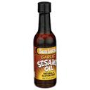 Sun Luck Garlic Sesame Oil, 5 Ounce -- 12 per case