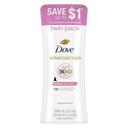 Dove Advanced Care Clear Finish Antiperspirant Deodorant Stick - Twin Pack, 5.2 Ounce -- 6 per case
