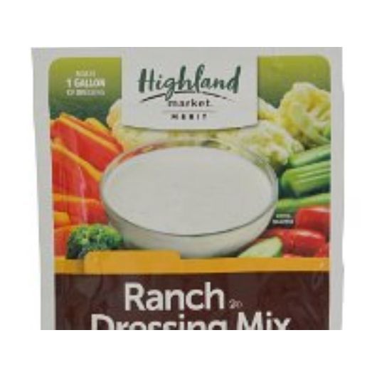 Highland Market Merit Ranch Dressing Mix, 3.2 Ounce Packet -- 18 Per Case