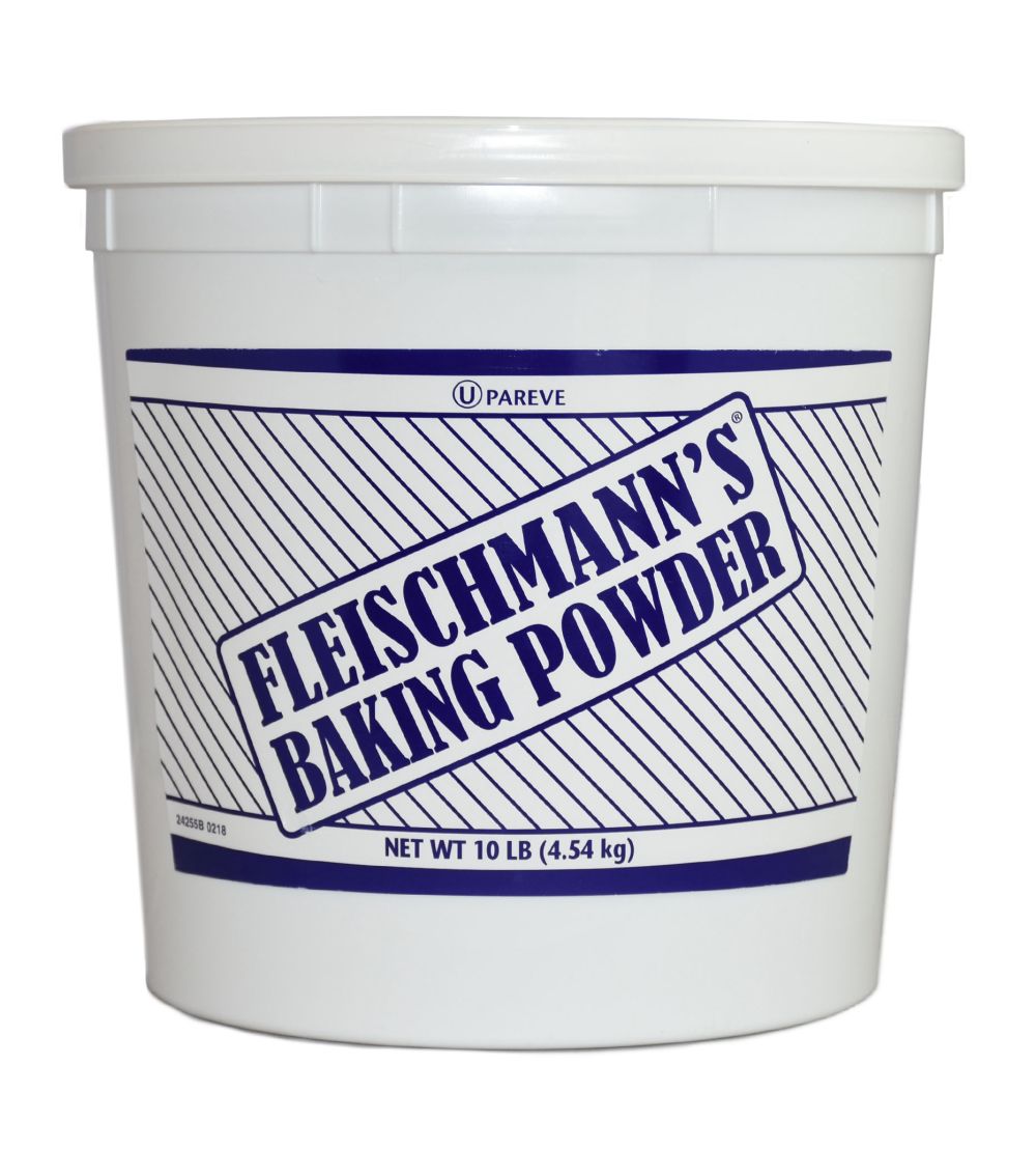 Clabber Girl Fleischmann Double Acting Baking Powder, 10 Pound -- 4 Per Case