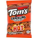 Toms Hot Cracklins, 3 Ounce Snack Bag -- 28 per case