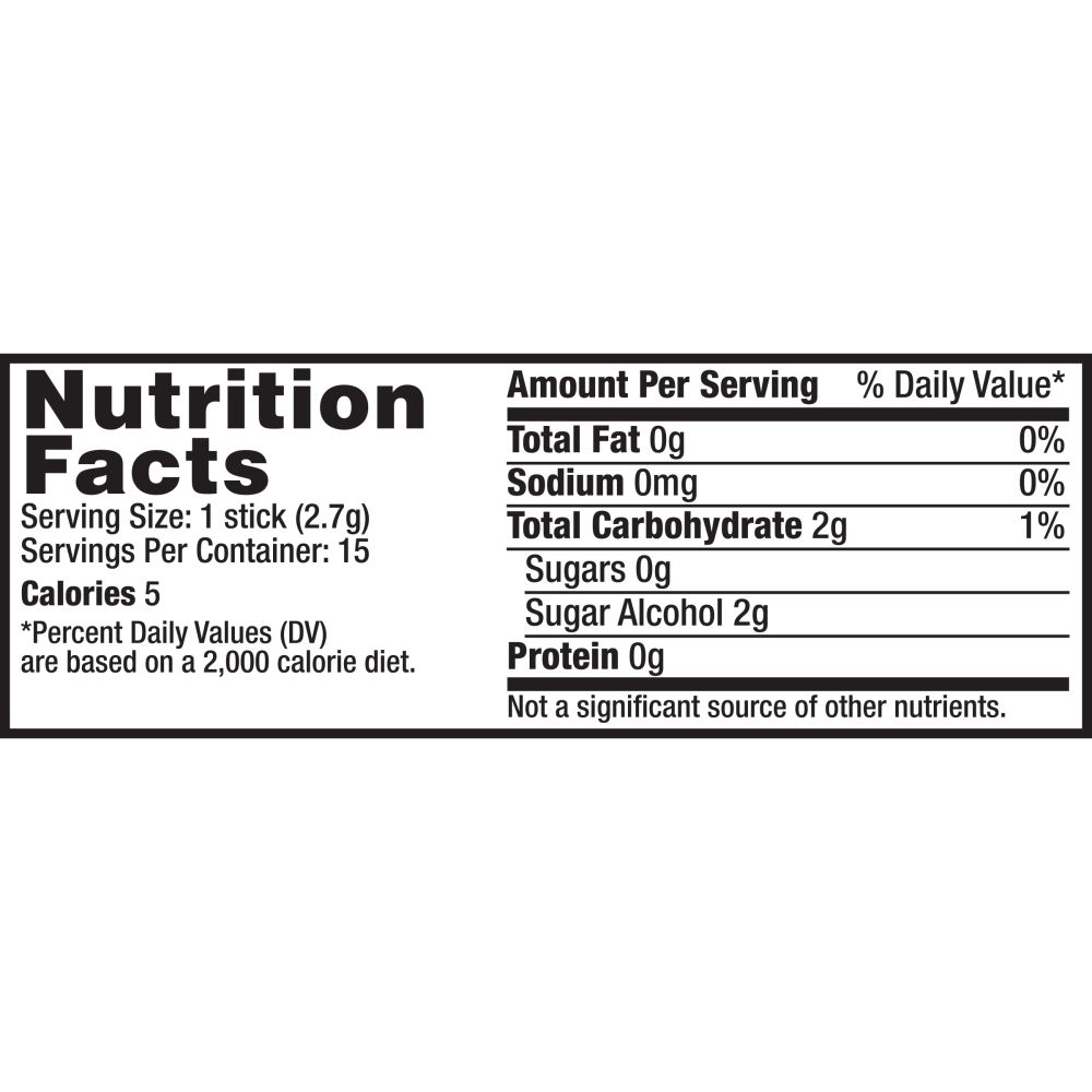 Doublemint Gum Stick -- 48 Per Case