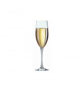 Arcoroc Kwarx Cabernet Champagne Flute Glass, 8 Ounce -- 24 Per Case