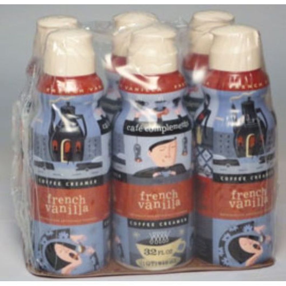 Cafe Complements French Vanilla Coffee Creamer, 32 Fluid Ounce -- 6 Per Case