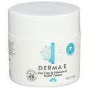 Derma E Tea Tree and Vitamin E Relief Creme, 4 Ounce