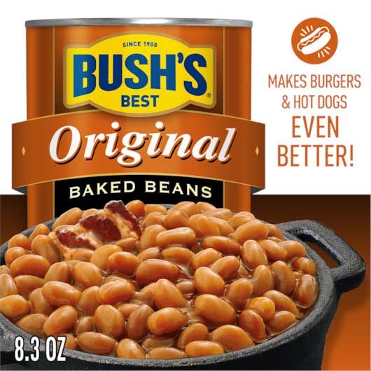 Bush's Best Original Baked Beans, 8.3 Ounce -- 12 Per Case