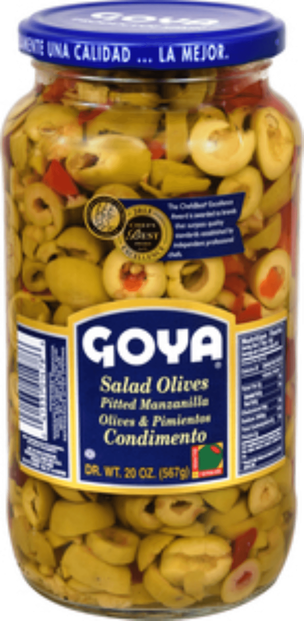 Goya Salad Olive, 20 Ounce -- 12 Per Case