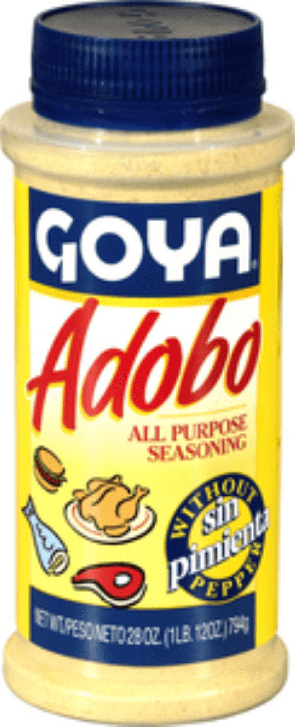 Goya Adobo Seasoning Without Pepper, 28 Ounce -- 12 Per Case