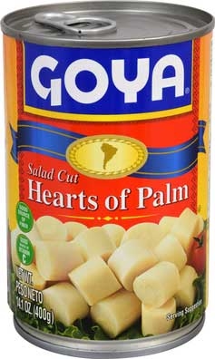 Goya Salad Cut Palmito, 14 Ounce -- 12 per case.