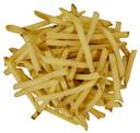House Cuts 1/4 inch Shoestrings Skin On French Fried Potatoes, 4.5 Pound -- 6 per case.