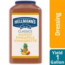 Hellmanns Mango Pineapple Vinaigrette Salad Dressing Jug, 1 gallon -- 4 per case