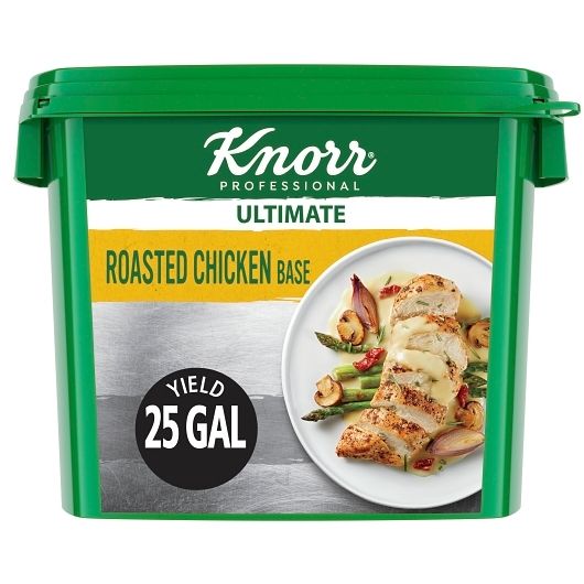 Knorr Professional Ultimate Roasted Chicken Stock Base, 5 Pound -- 4 Per Case