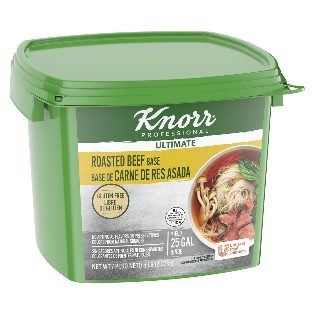 Knorr Professional Ultimate Roasted Beef Stock Base, 5 Pound -- 4 per case