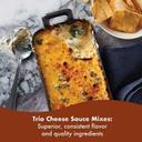 Nestle Trio Cheese Sauce Mix, 32 Ounce -- 8 per case.