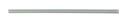 Disco Red/White Silver Plated Plastic Sip Stick, 5 inch - 1000 per pack -- 10 packs per case.
