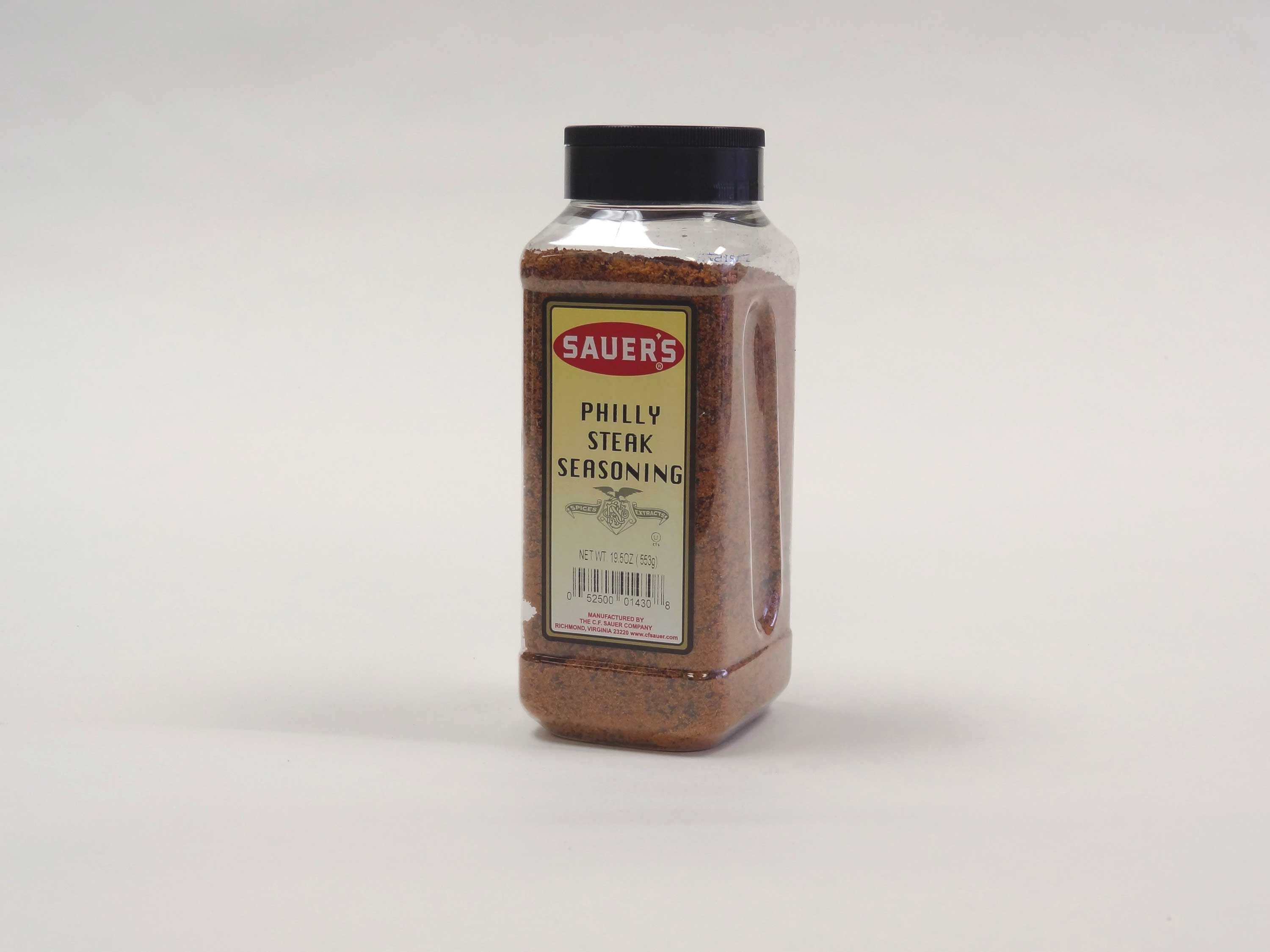 Sauer Philly Steak Seasoning, 19.5 Ounce -- 6 Per Case