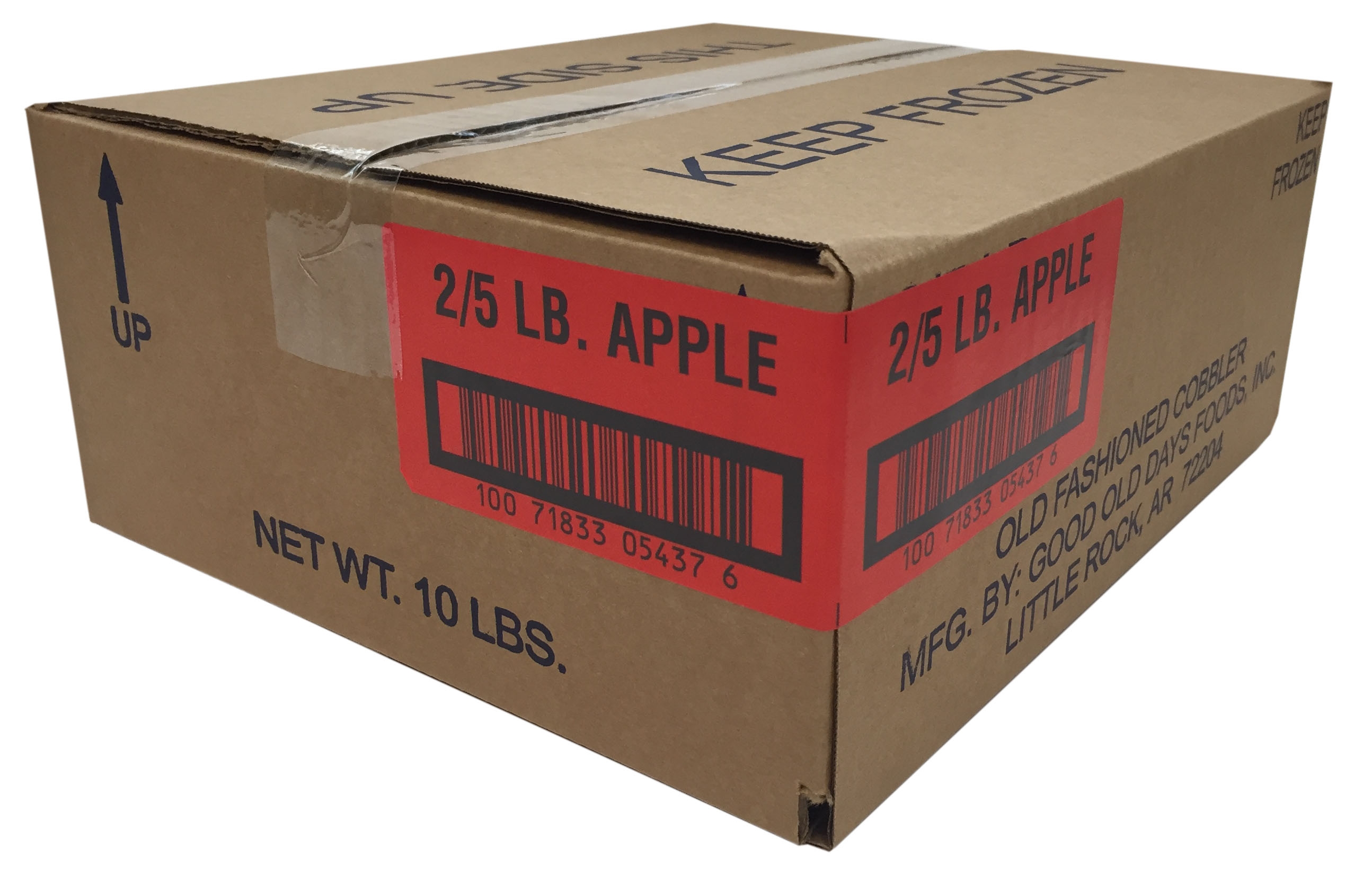 Good Old Days Apple Cobbler, 5 Pound -- 2 per case.