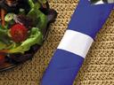 Hoffmaster White Paper Napkin Band, 4.25 x 1.5 inch -- 5000 per case.