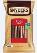 Snyders Of Hanover Pretzel Rod, 12 Ounce -- 12 per case.