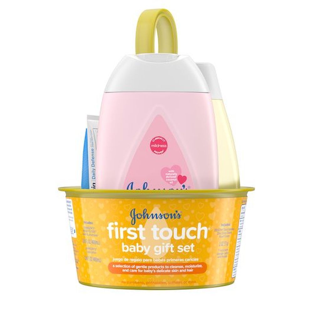 Johnson's Baby First Touch Baby Gift Set -- 4 Per Case