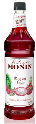 Monin Dragon Fruit Gourmet Syrup, 1 Liter -- 4 per case