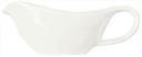 Syracuse China Slenda Royal Rideau Sauce Boat, 3 Ounce -- 12 per case.