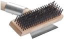 Winco Pizza Oven Scraper with 27 inch Wooden Handle -- 12 per case