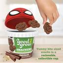 Good2grow Chocolate Oat and Wheat Biscuits Toddler Snacks, 2.1 Ounce Cup - 6 per case