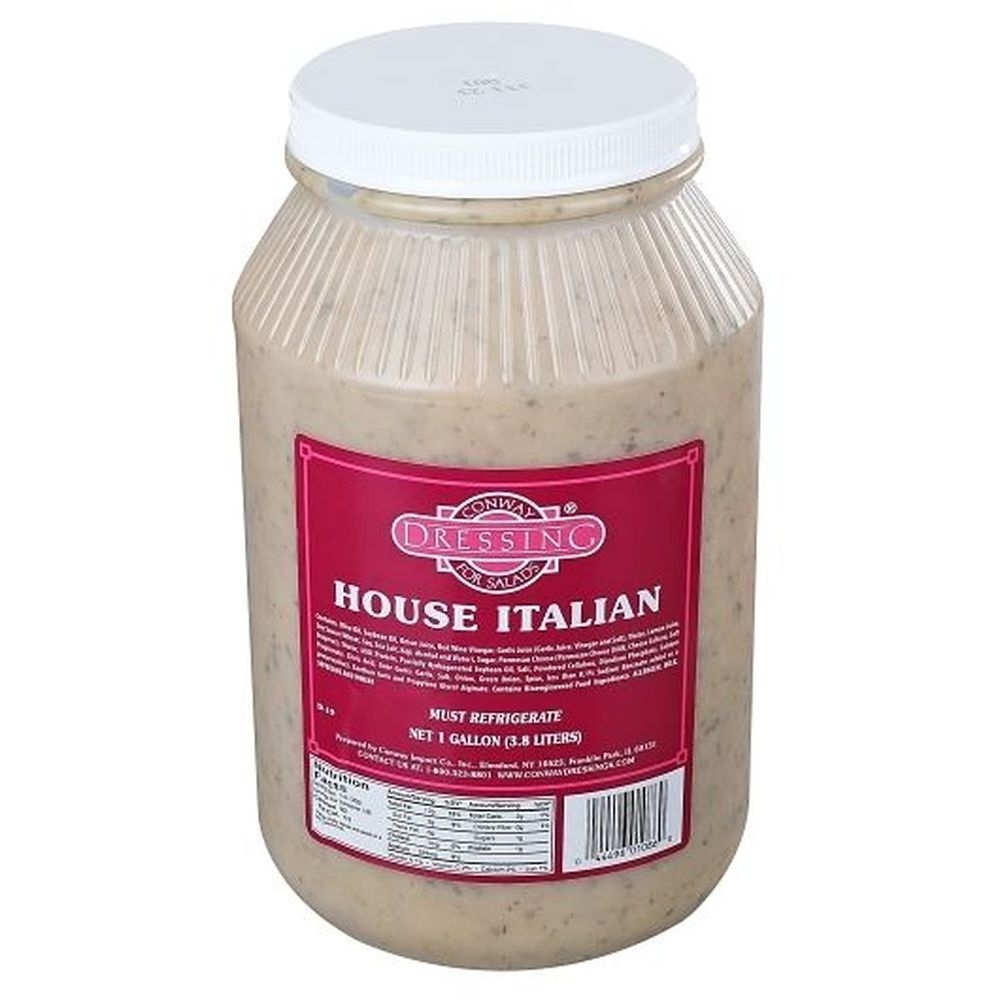 Conway House Italian Dressing, 1 Gallon -- 2 per case