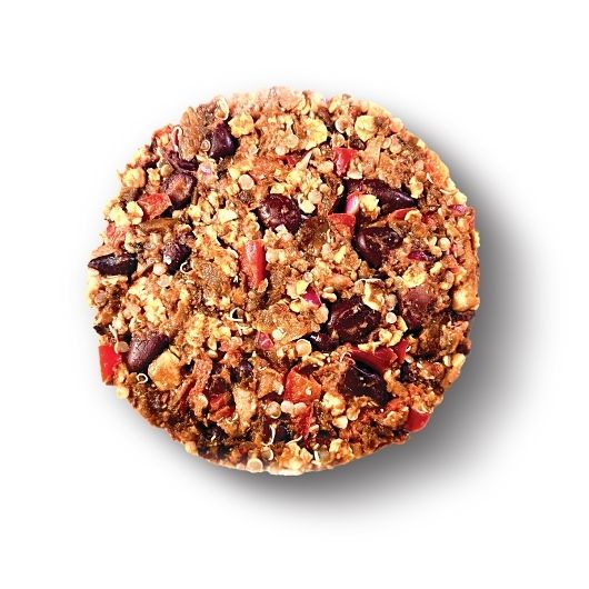 Actual Veggies Black Bean Veggie Burgers, 4ounce -- 40 Per Case